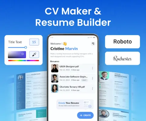 Resume Builder android App screenshot 6